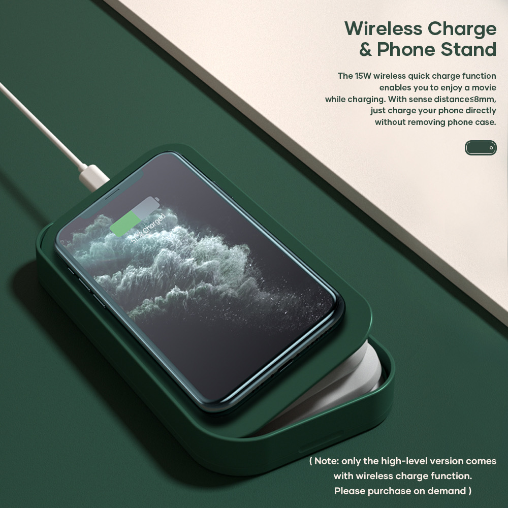 REGO Communication Sdn Bhd - Rock Space | rock space Multi-function UVC LED Sterilizer (Wireless Charging)