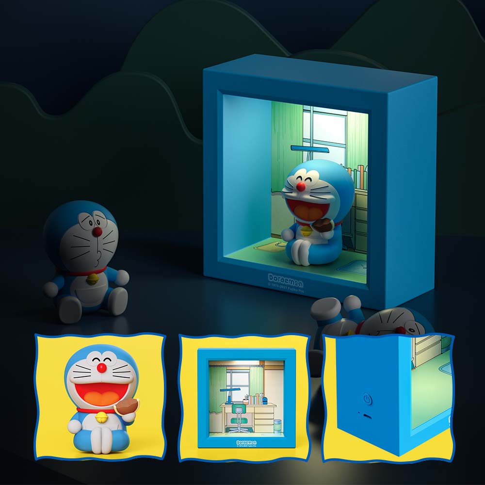 REGO Communication Sdn Bhd - Rock Space | ROCK Doraemon Mini Frame Night Light
