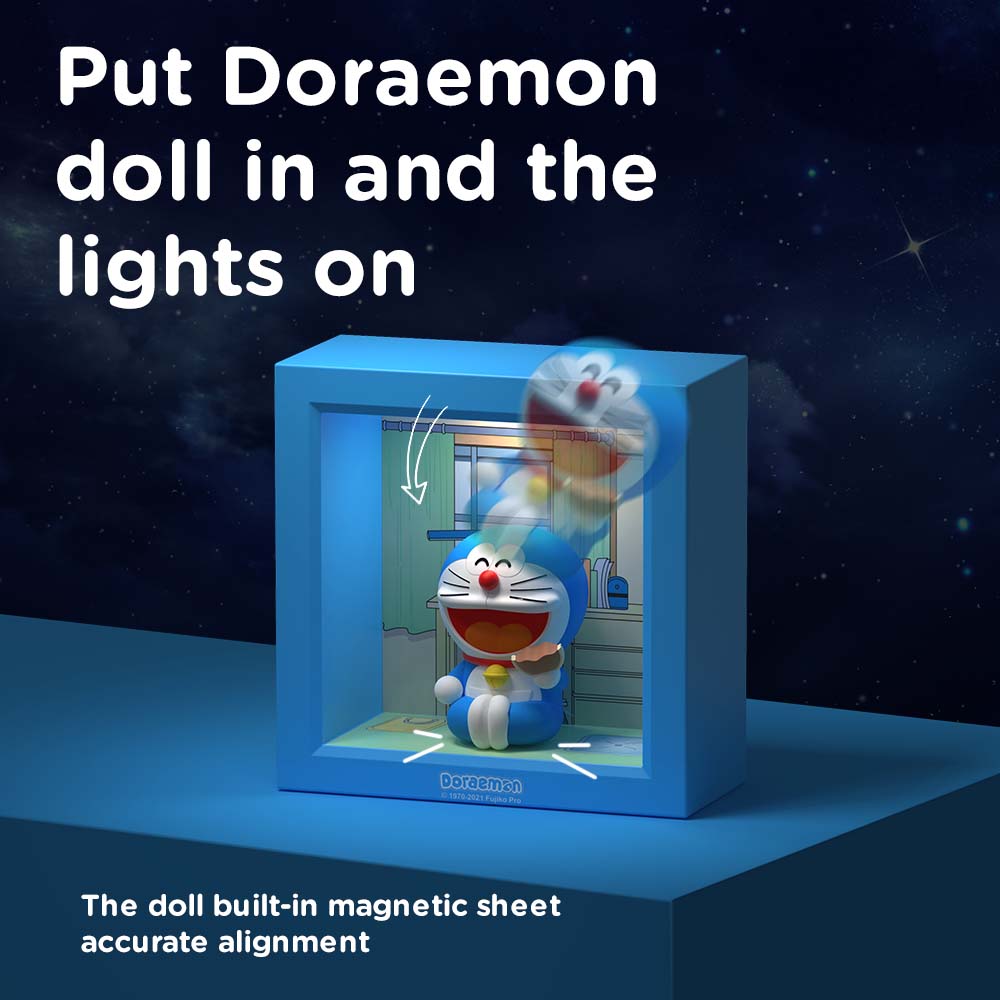 REGO Communication Sdn Bhd - Rock Space | ROCK Doraemon Mini Frame Night Light