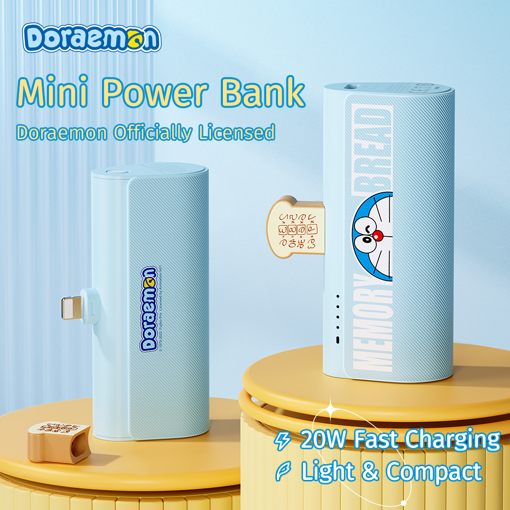 ROCK Doraemon PD 20W Fast Charging mini 4800mAh Power Bank