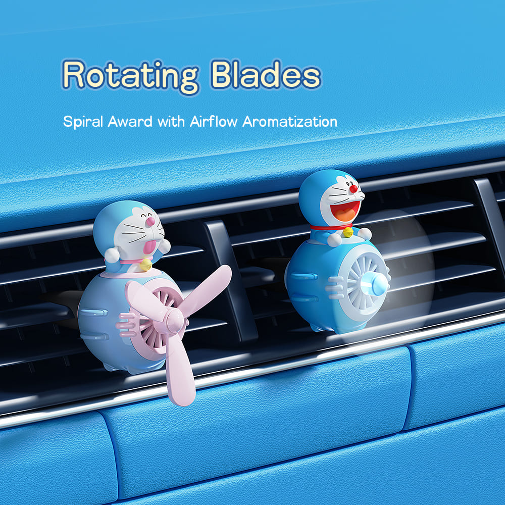REGO Communication Sdn Bhd - Rock Space | ROCK Doraemon Aircraft Air Outlet Aroma Ornament