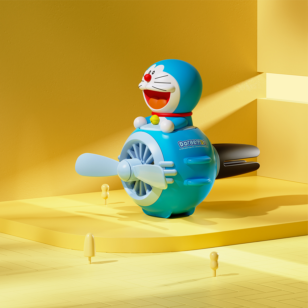 REGO Communication Sdn Bhd - Rock Space | ROCK Doraemon Aircraft Air Outlet Aroma Ornament