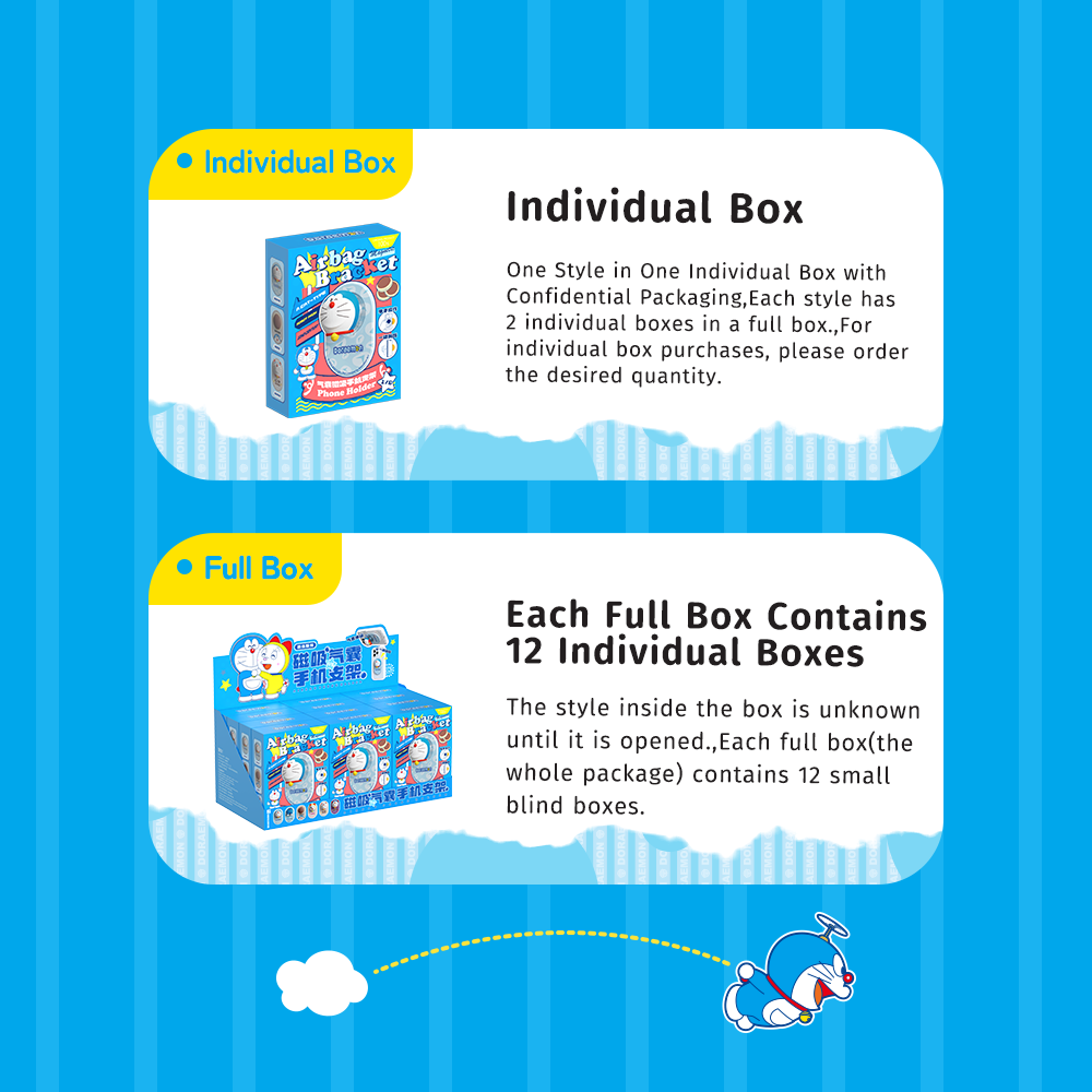REGO Communication Sdn Bhd - Rock Space | ROCK Doraemon Blind Box Airbag Bracket Phone Holder