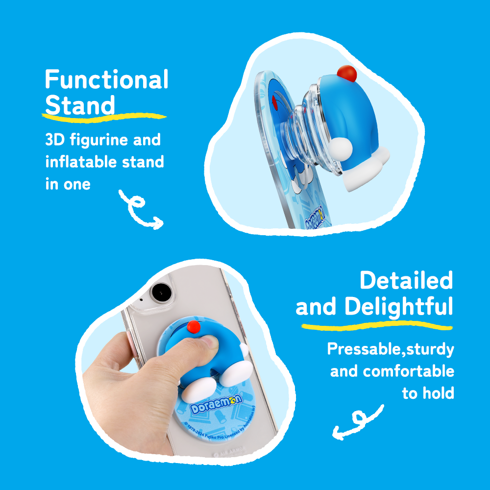 REGO Communication Sdn Bhd - Rock Space | ROCK Doraemon Blind Box Airbag Bracket Phone Holder