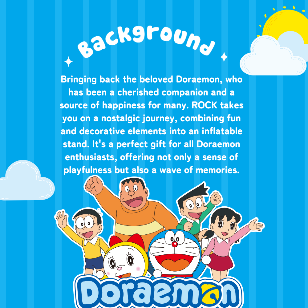 REGO Communication Sdn Bhd - Rock Space | ROCK Doraemon Blind Box Airbag Bracket Phone Holder