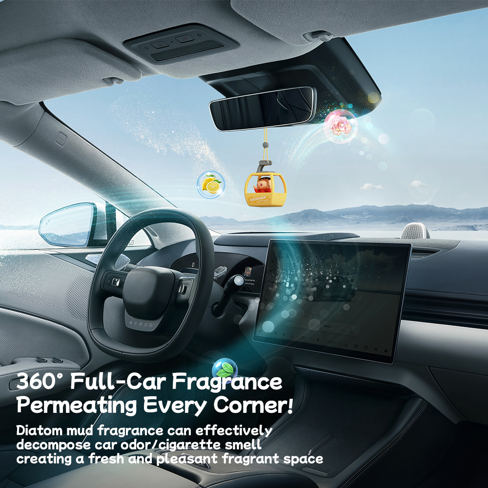 REGO Communication Sdn Bhd - Rock Space | ROCK Crayon ShinChan Car Hanging Ornament Fragrance Diffuser