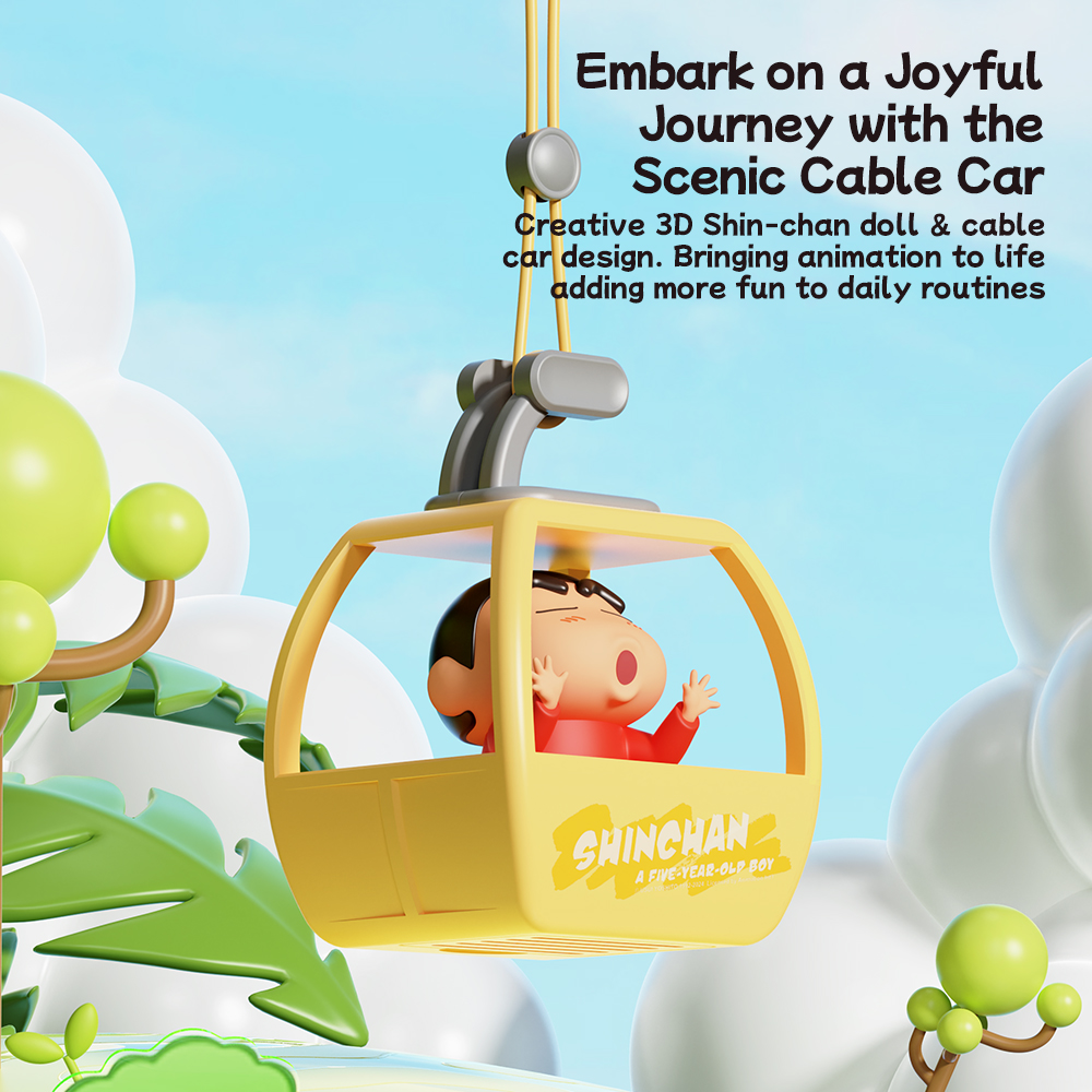 REGO Communication Sdn Bhd - Rock Space | ROCK Crayon ShinChan Car Hanging Ornament Fragrance Diffuser