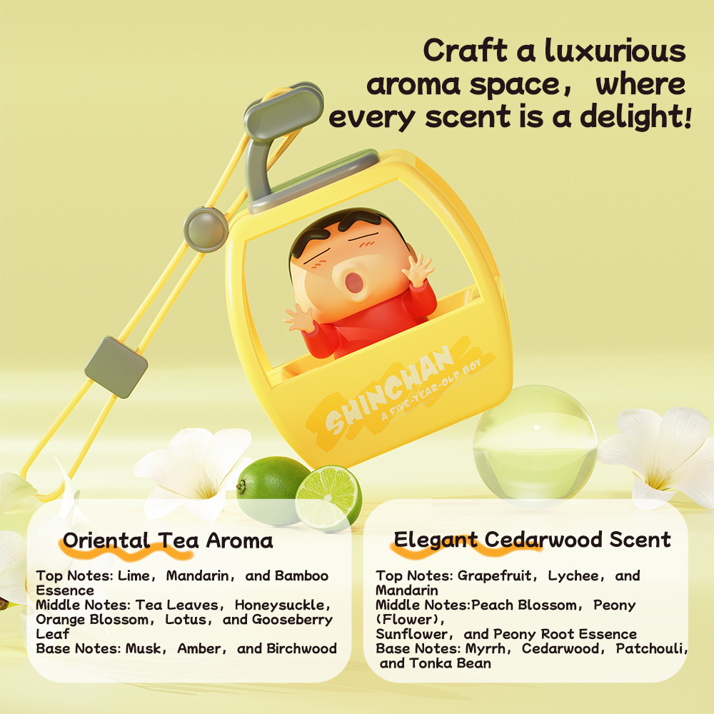 REGO Communication Sdn Bhd - Rock Space | ROCK Crayon ShinChan Car Hanging Ornament Fragrance Diffuser