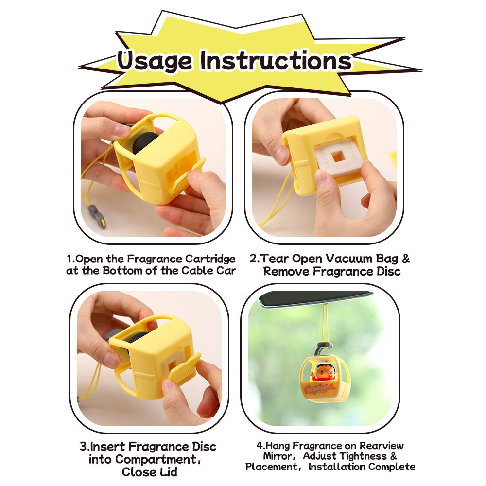 REGO Communication Sdn Bhd - Rock Space | ROCK Crayon ShinChan Car Hanging Ornament Fragrance Diffuser