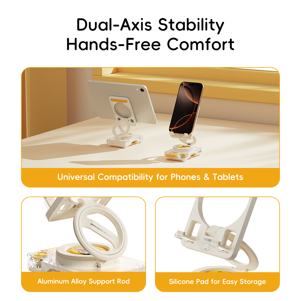 REGO Communication Sdn Bhd - Rock Space | ROCK Crayon ShinChan Bluetooth Speaker with Phone Stand