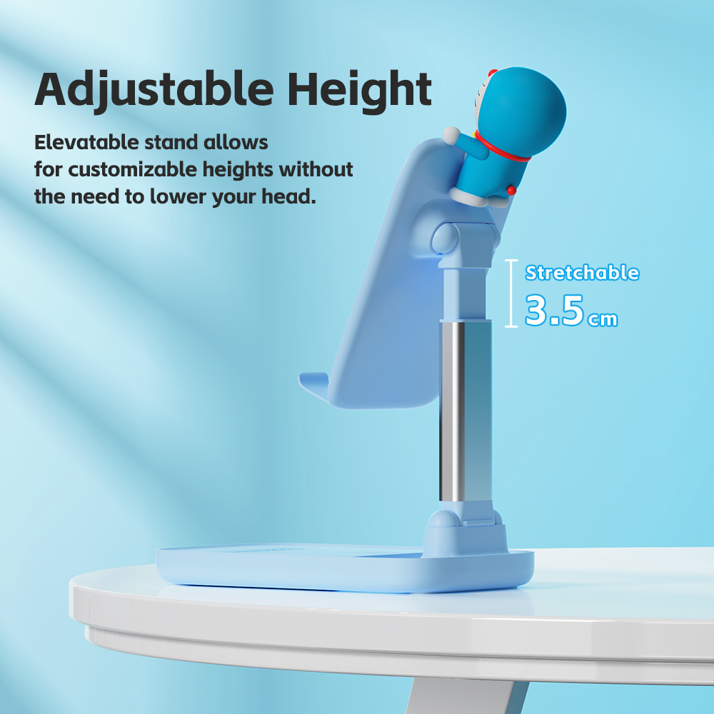 REGO Communication Sdn Bhd - Rock Space | ROCK Doraemon N30 Desktop Stand (Blue)