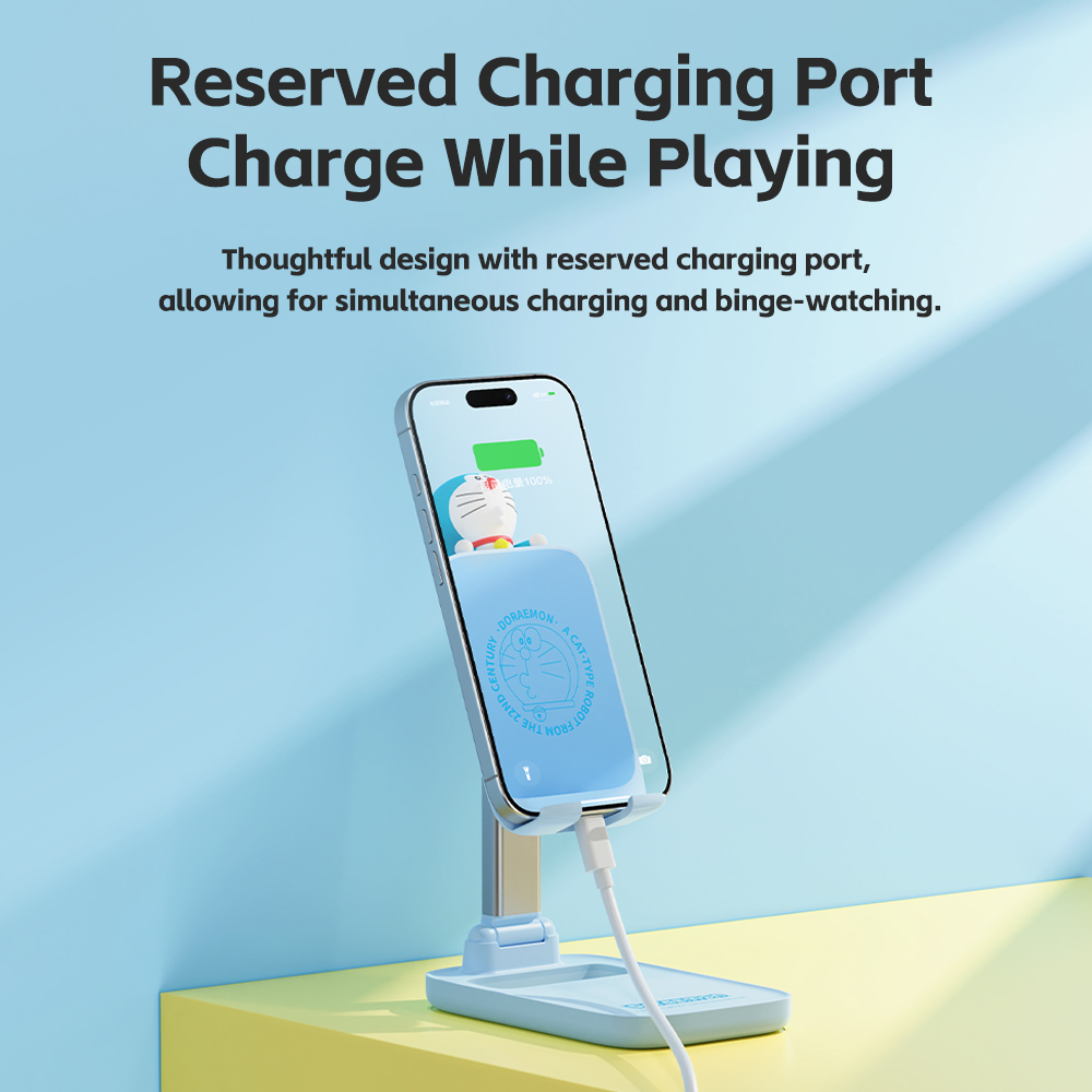 REGO Communication Sdn Bhd - Rock Space | ROCK Doraemon N30 Desktop Stand (Blue)