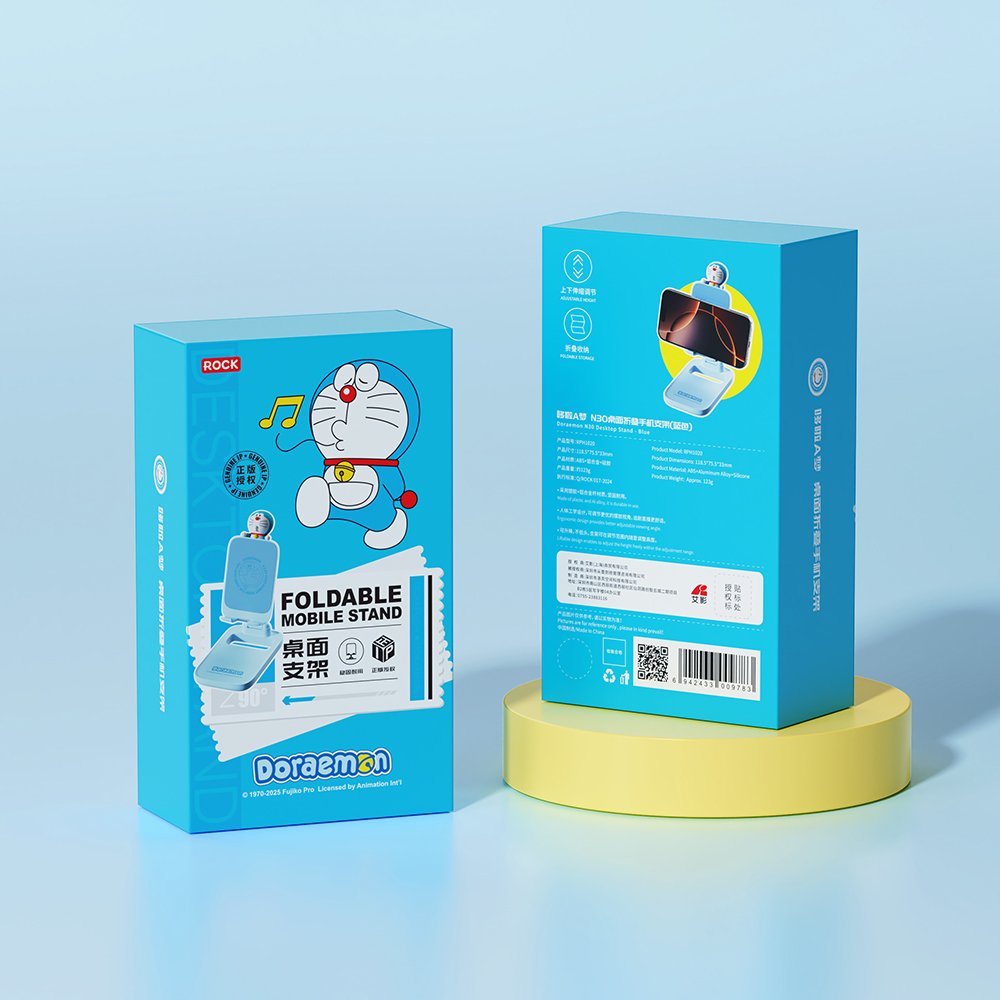 REGO Communication Sdn Bhd - Rock Space | ROCK Doraemon N30 Desktop Stand (Blue)
