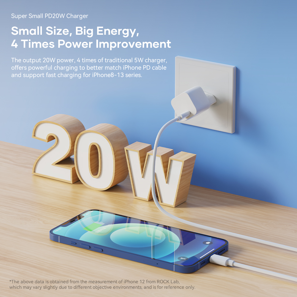 REGO Communication Sdn Bhd - Rock Space | ROCK T70 PD 20W Travel Charger