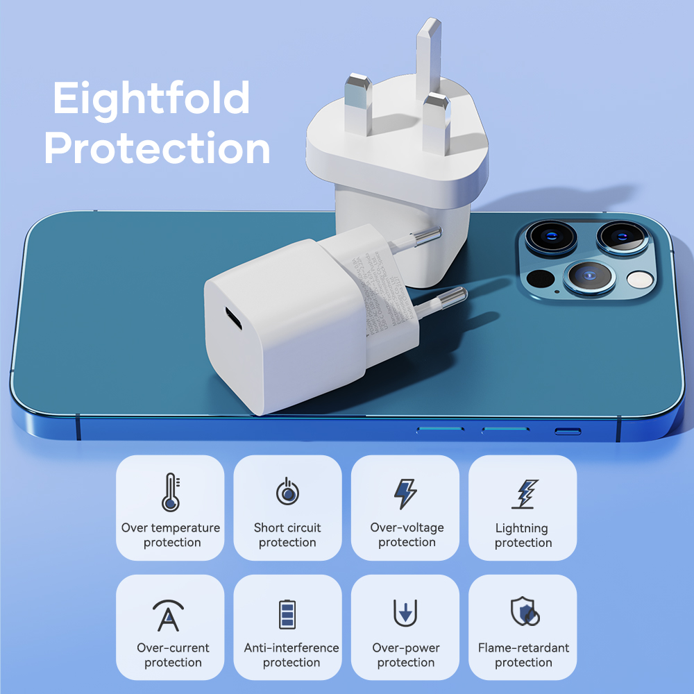 REGO Communication Sdn Bhd - Rock Space | ROCK T70 PD 20W Travel Charger