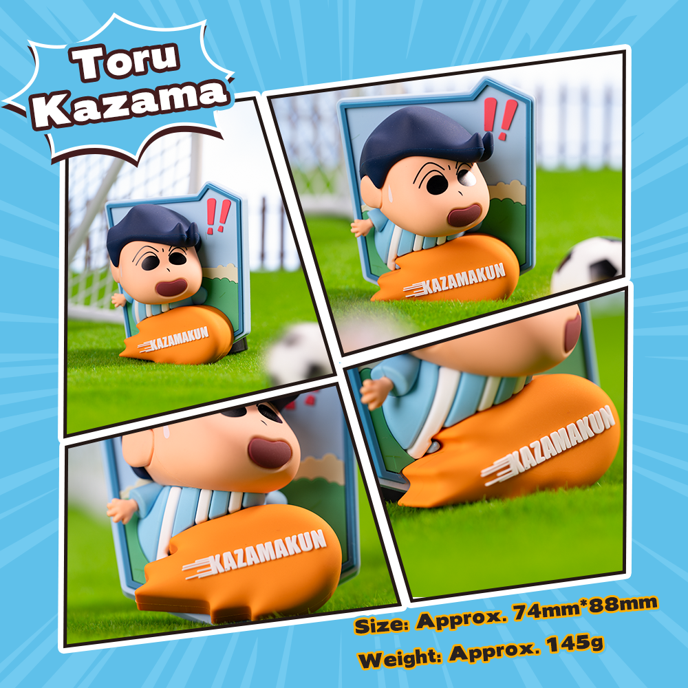 REGO Communication Sdn Bhd - Rock Space | ROCK Crayon ShinChan Soccer Frenzy Series Fridge Magnets Blind Box