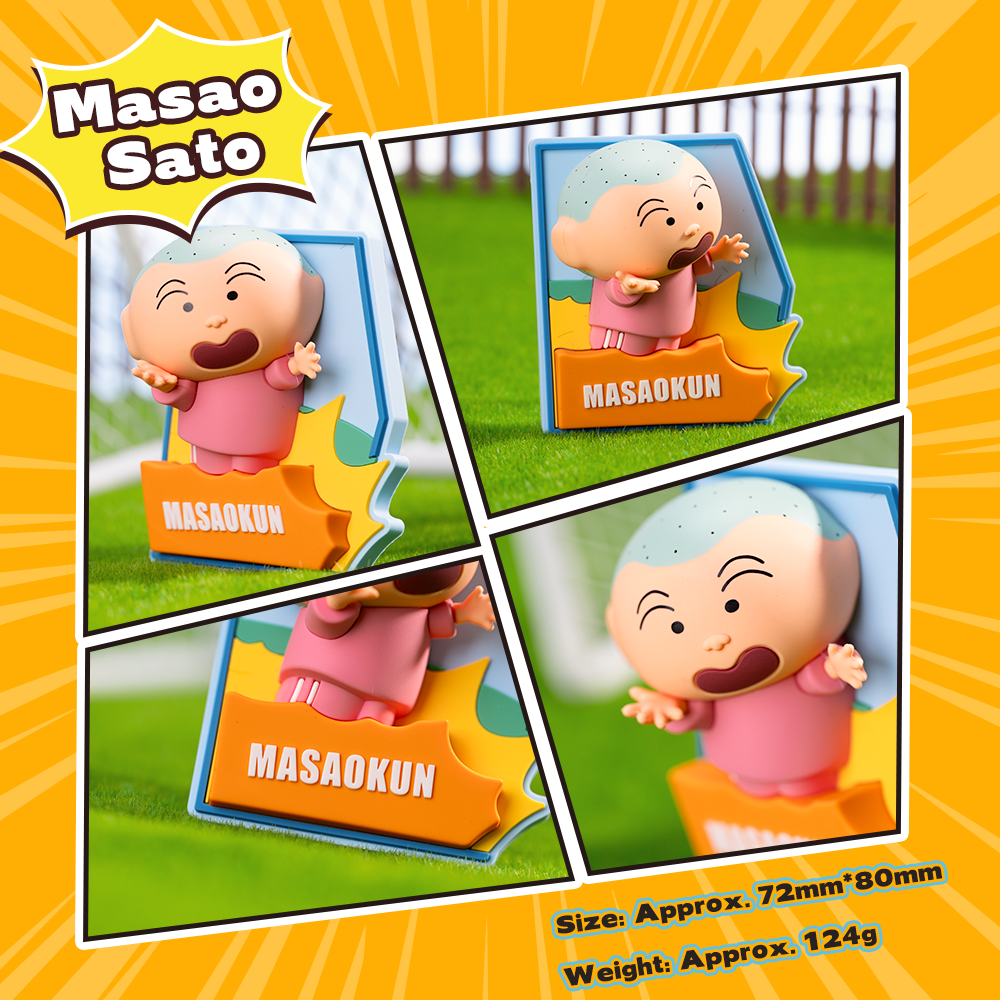 REGO Communication Sdn Bhd - Rock Space | ROCK Crayon ShinChan Soccer Frenzy Series Fridge Magnets Blind Box