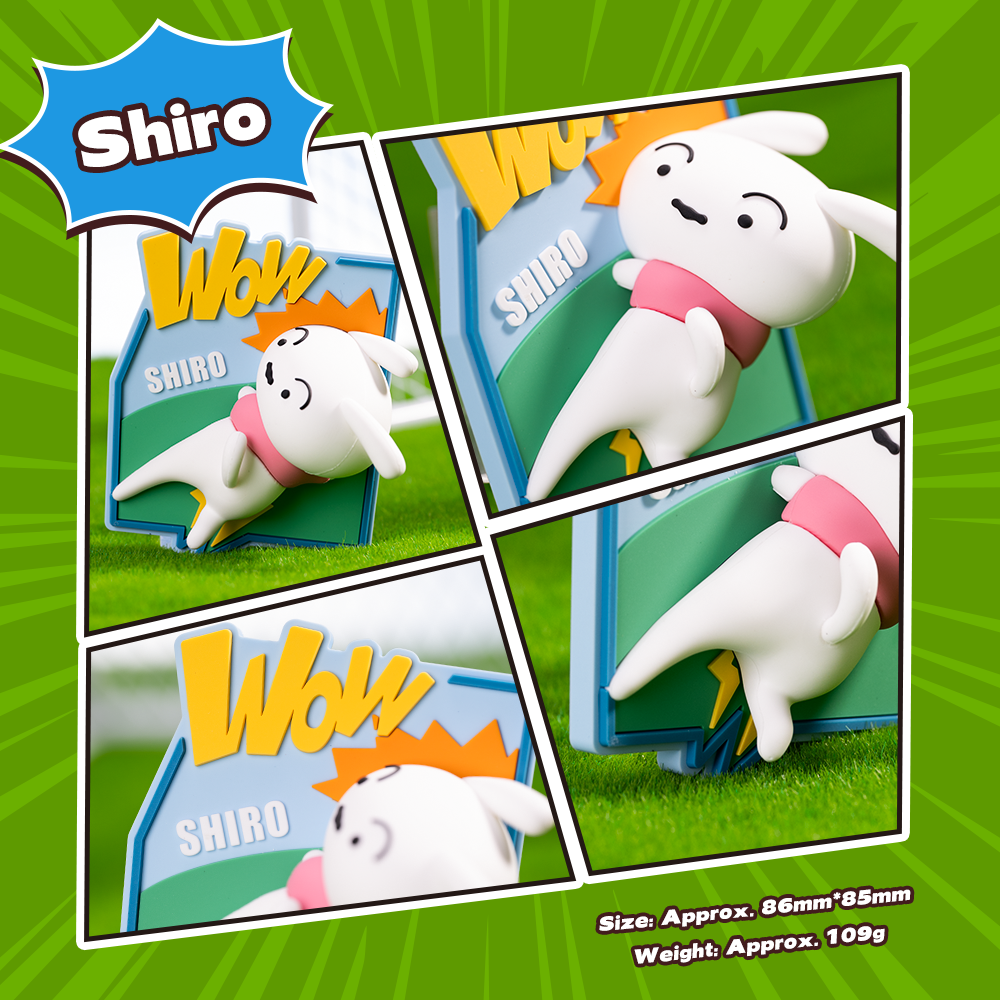 REGO Communication Sdn Bhd - Rock Space | ROCK Crayon ShinChan Soccer Frenzy Series Fridge Magnets Blind Box