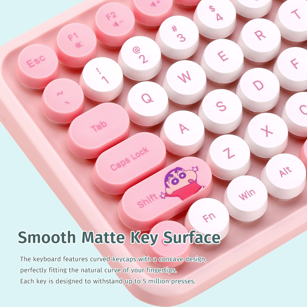 REGO Communication Sdn Bhd - Rock Space | ROCK Crayon ShinChan J10 Keyboard and Mouse Kit (Mouse only)