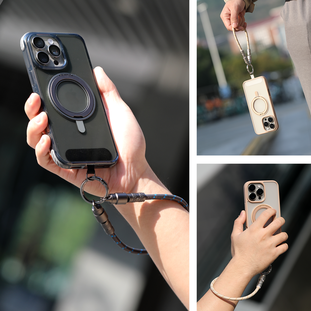 REGO Communication Sdn Bhd - Rock Space | ROCK R15 Phone Lanyard with Type C to C 60W Fast Charging Data Cable