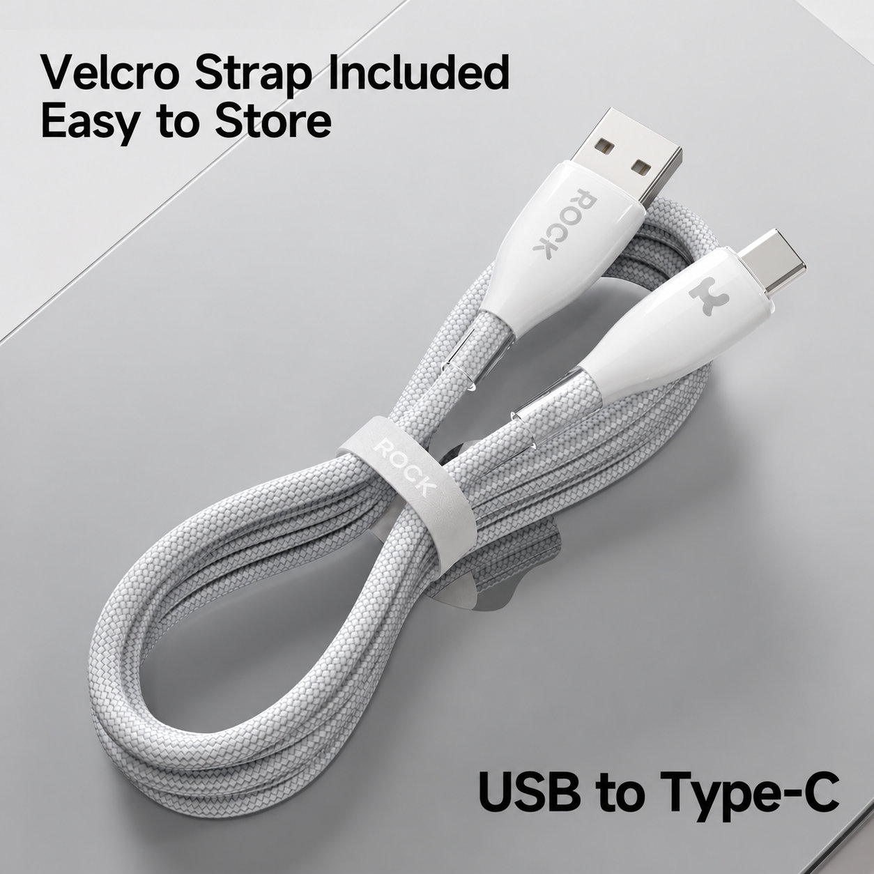 REGO Communication Sdn Bhd - Rock Space | ROCK Z23 USB to C 66W Fast Charging Cable