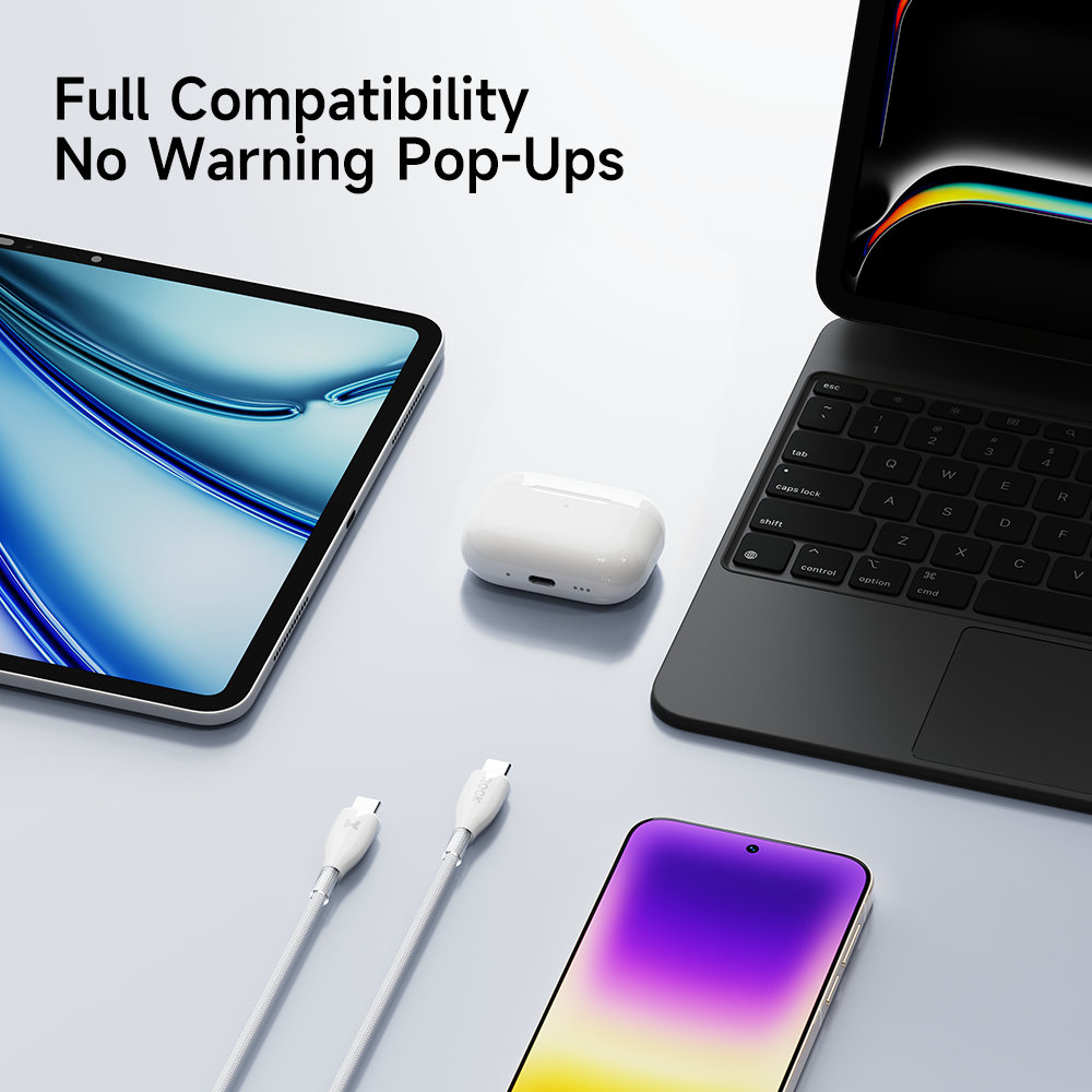 REGO Communication Sdn Bhd - Rock Space | ROCK Z23 Type-C to C PD 60W Fast Charging Cable